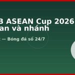 Bảng B ASEAN Cup 2026: Thái Lan và nhánh knock-out